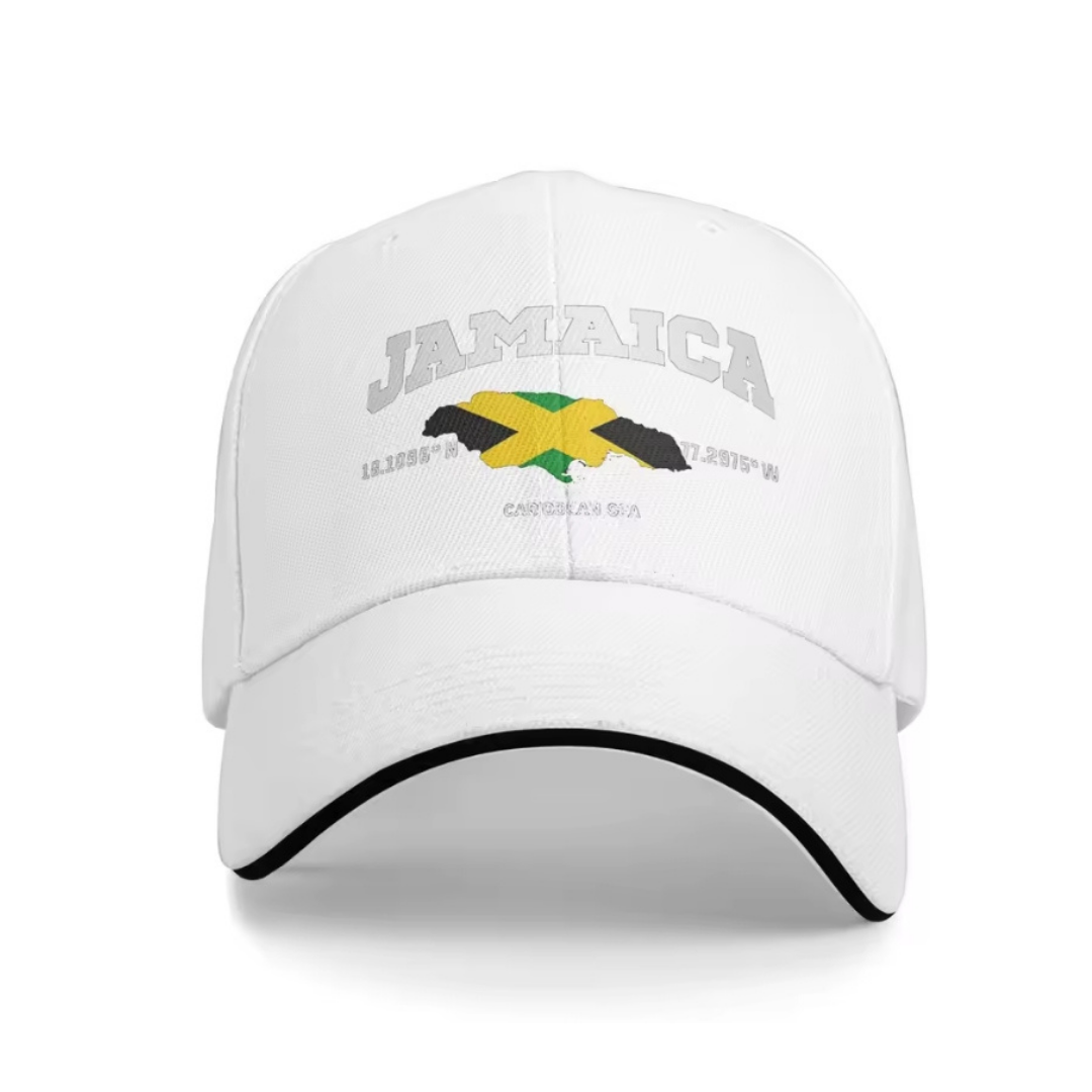 Jamaica Map Baseball Cap - Image 6