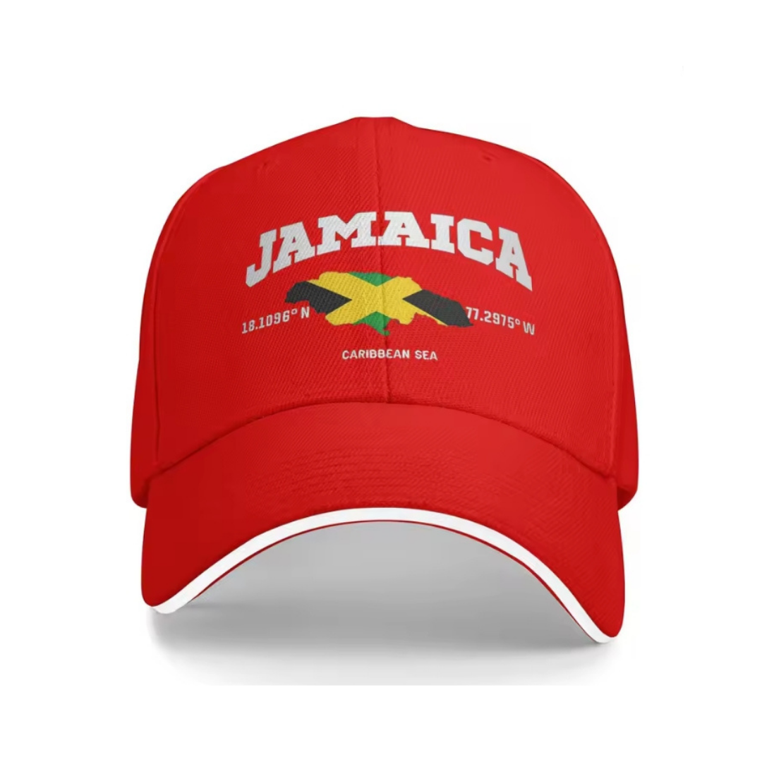 Jamaica Map Baseball Cap - Image 7