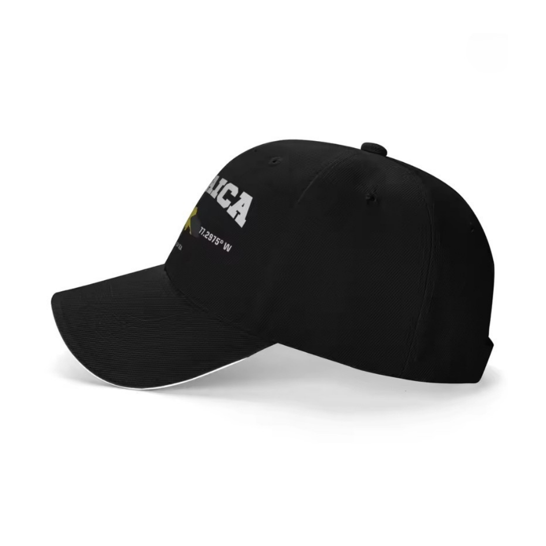 Jamaica Map Baseball Cap - Image 2